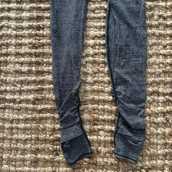 Lululemon Still Mind Tight 28" – Women’s Size 6 – Interlink Ice Grey Black-NWOT - Picture 6 of 10